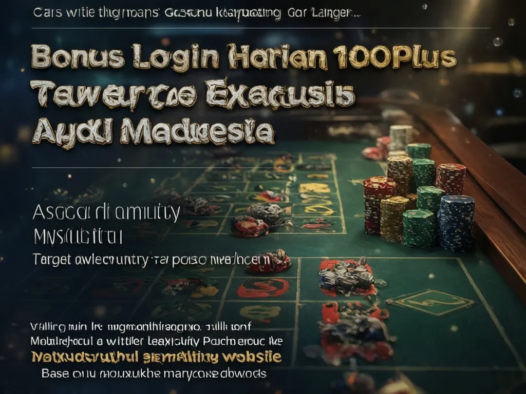 Promosi Login 100Plus